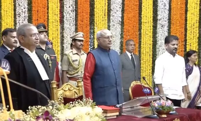 Radhakrishnan takes oath as Governor