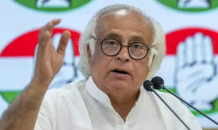 Jairam Ramesh Slams BJP