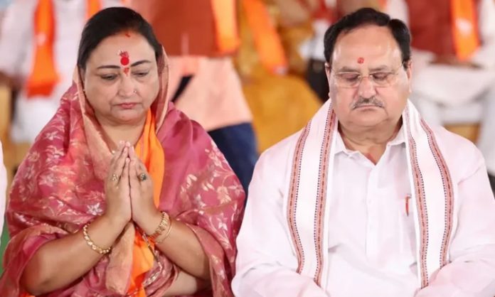 JP Nadda Wife Car Stolen