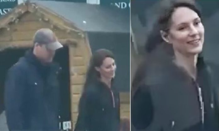 Kate Middleton shopping with her husband