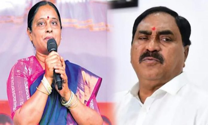 Konda Surekha Slams Errabelli Dayakar Rao in Phone Tapping Case