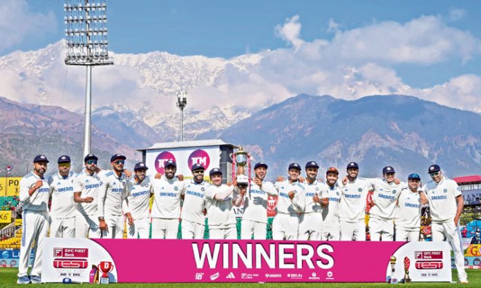 Team India won series in Ind vs Eng