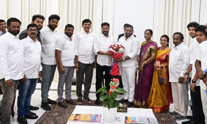 Warangal MP Pasunuri Dayakar met CM Revanth Reddy