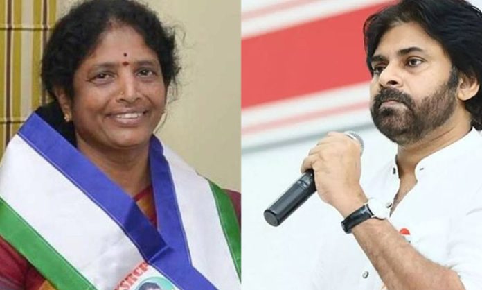 Pawan Kalyan comments by Vanga geetha