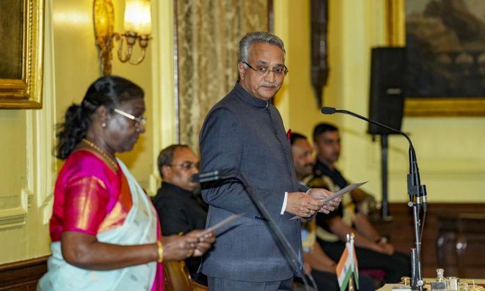 Khanwilkar administered oath as Lokpal Chairperson