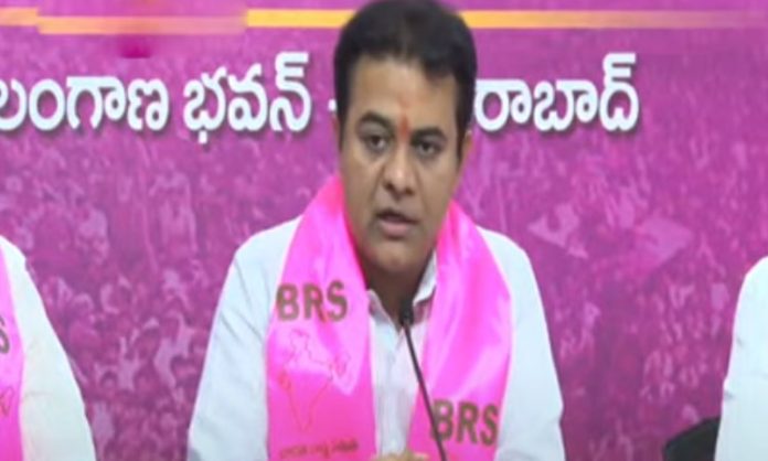 KTR fire on Congress