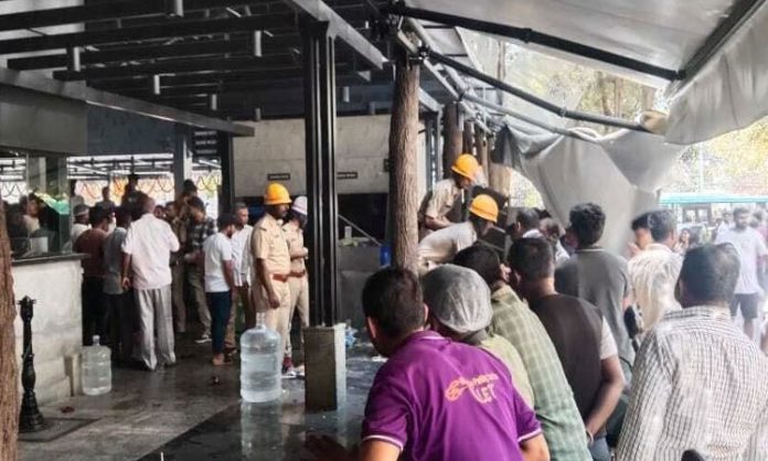 Blast in rameshwaram cafe in bangalore