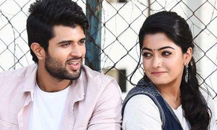 Rashmika mandana asks Vijay Deverakonda for Party