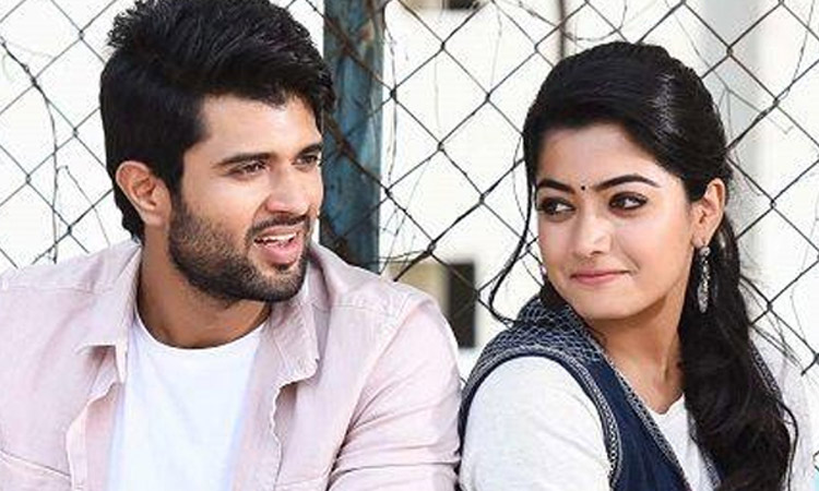 Rashmika mandana asks Vijay Deverakonda for Party