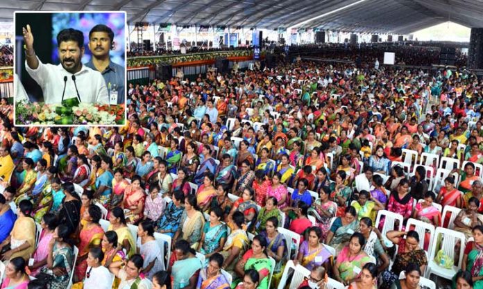 Revanth reddy speech in Women power