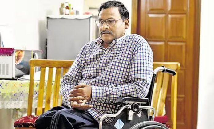 Prof Saibaba released from jail