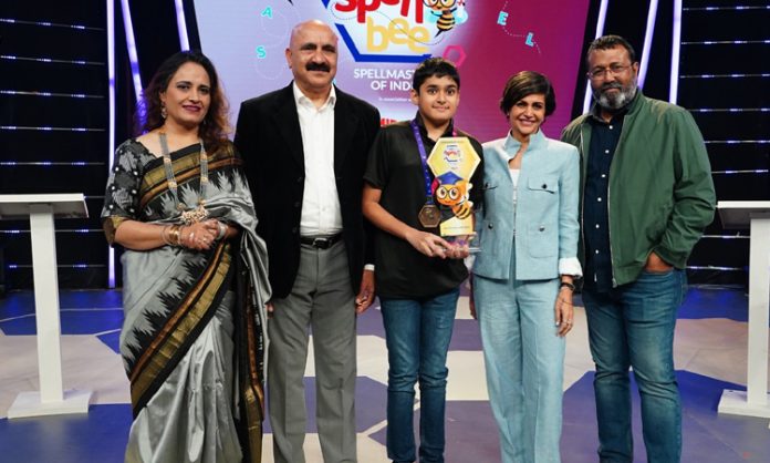 Naveed Siddiqui won title of SBI Life Spell Bee Season 13