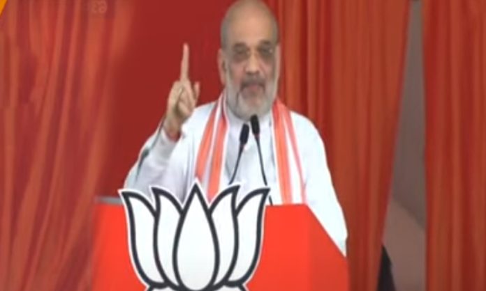 Amit Shah Fires on Congress and BRS