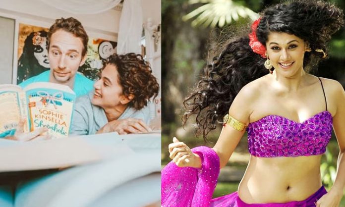 Taapsee pannu relationship with Mathias Boe