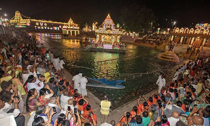 Srivari Salakatla Teppotsavam