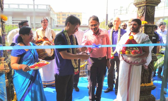 Yamaha opened new Blue Square outlet in Tirupati