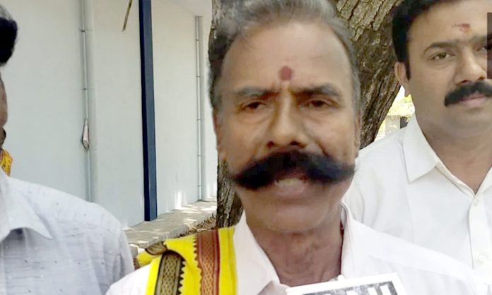 Independent mp candidate K Padmarajan filed 239 nominations