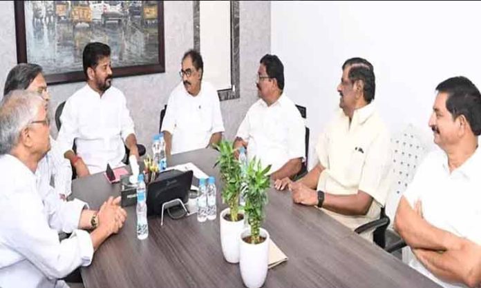 CPM leaders meet cm revanth reddy