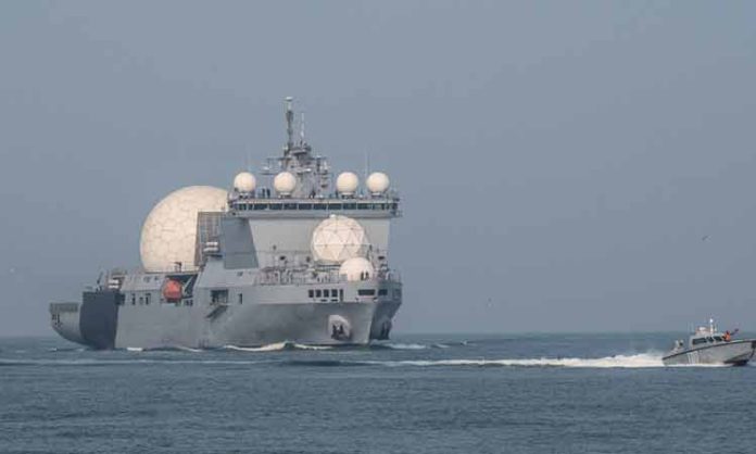 Chinese ship in Maldives waters