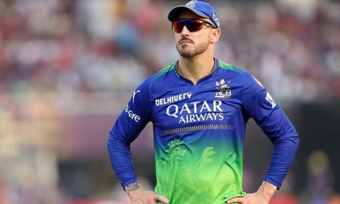 BCCI Fined to Du plessis due to Slow Over Rate against KKR