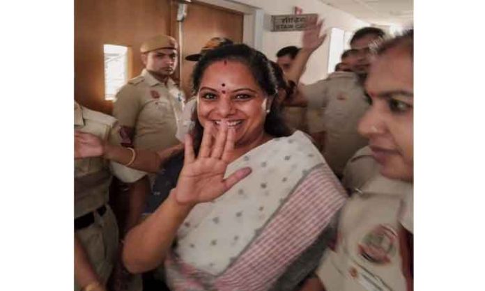 CBI Produces Kavitha in Court in Delhi Liquor Scam