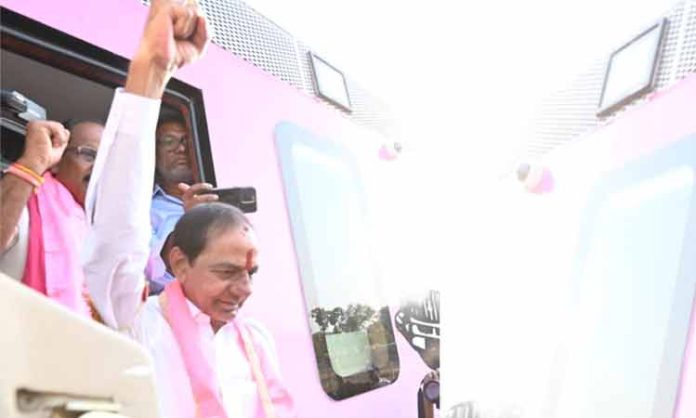 KCR Speech in miryalaguda road show