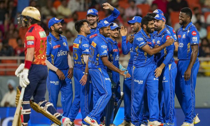 Mumbai Indians won on Punjab kings