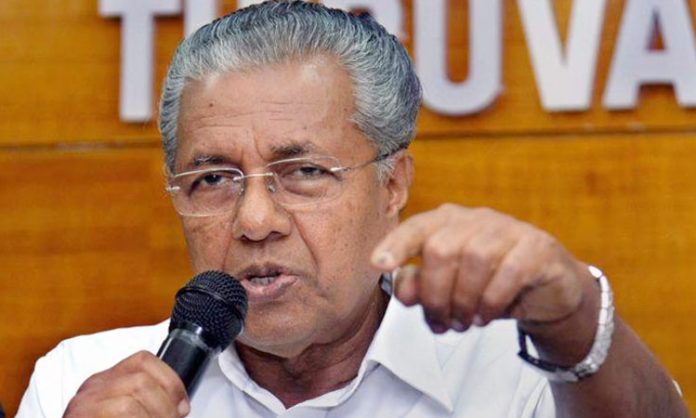 Media freedom disappeared under BJP rule Says CM Vijayan