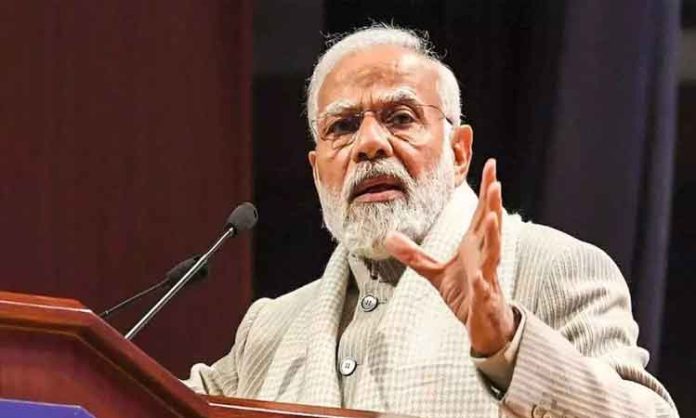 Modi Urges BJP Cadre: Break Records... Target 370 Seats