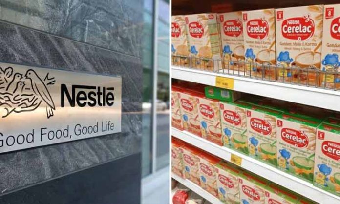 Nestle adds almost 3 grams of sugar
