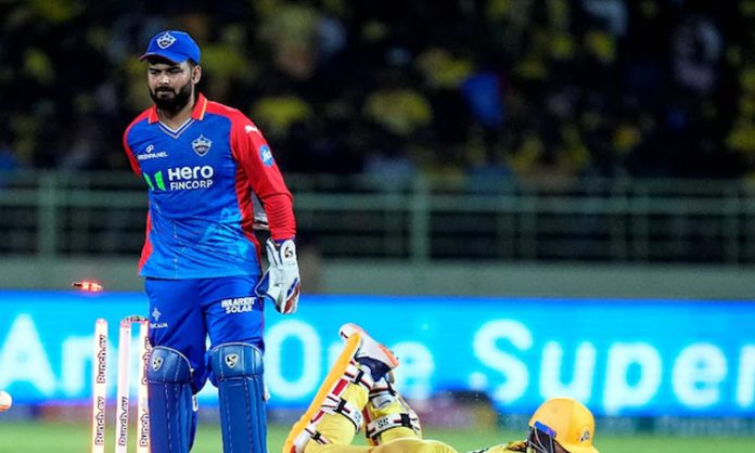 Rishabh Pant Fined rs 12 lakh due to slow over rate against CSK
