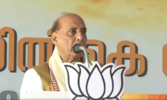 Rahul doesn't have courage to contest from Amethi: Rajnath Singh