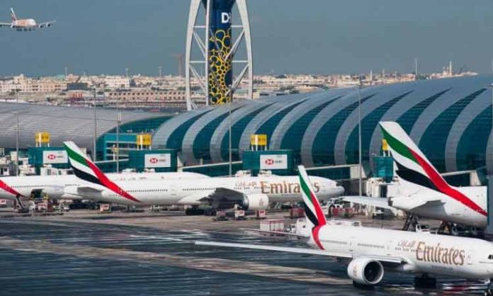 Severe disruption to flights to Dubai