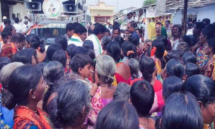 Women who deposed Congress MLA in Kamareddy