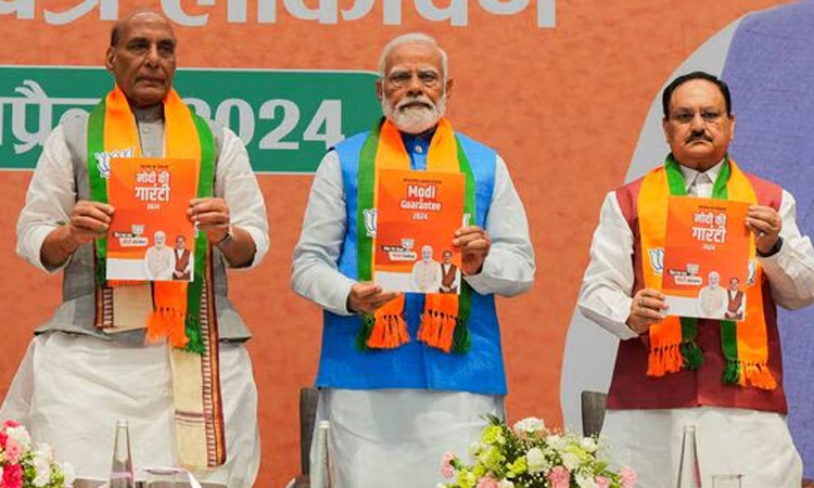 BJP Manifesto released