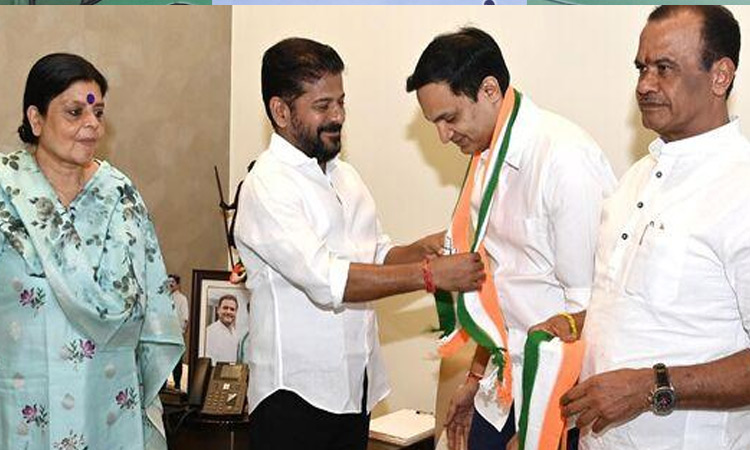 Gutta amith reddy joined congress