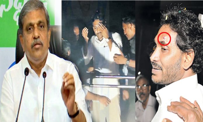 Sajjala Ramakrishna Reddy Press Meet over Attack on CM Jagan
