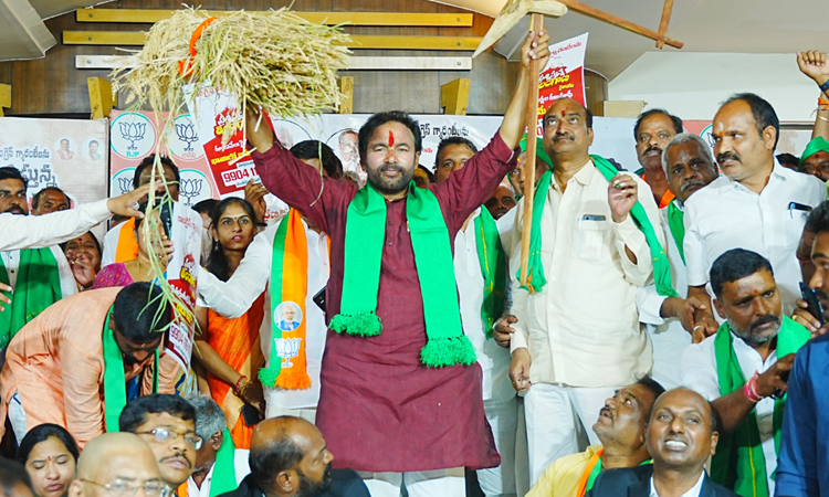 Kishan Reddy Slams Congress Govt