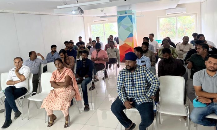 Vahan Technologies Seminar on Blue Collar Recruitment in Hyderabad