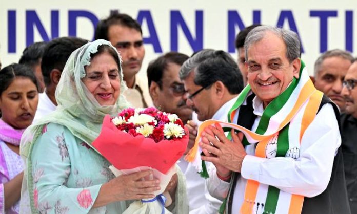 Former Minister Birender Singh joined Congress