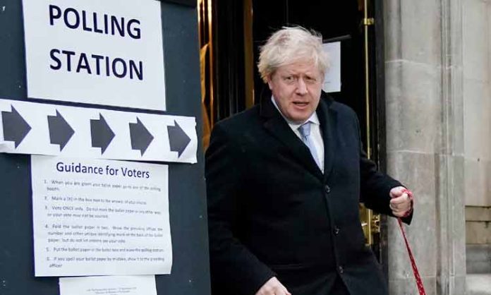 Boris Johnson turned away from polling station after forgetting photo ID