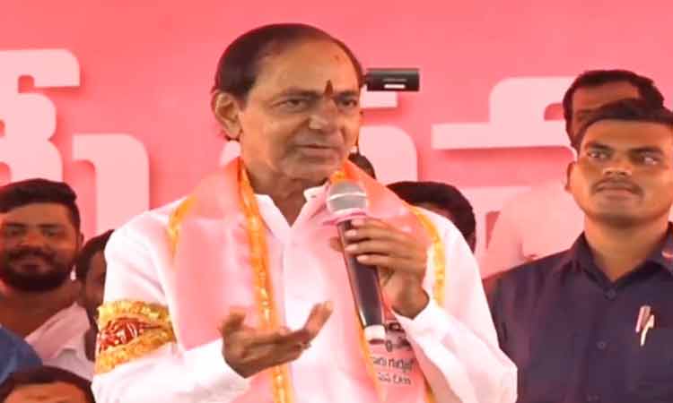 KCR Public Meeting At Veenavanka