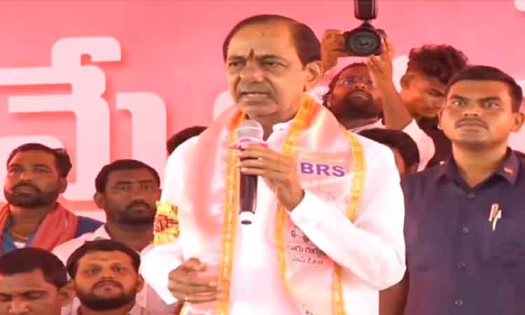 KCR Public Meeting At Veenavanka