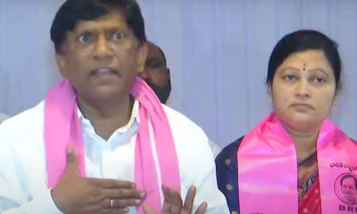 Karimnagar brs mp candidate vinod kumar press meet
