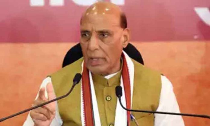 Demands to merge with India will come from PoK': Rajnath Singh