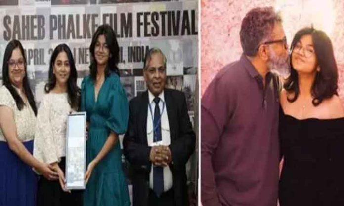 'Dada Saheb Phalke' award for director Sukumar's daughter!