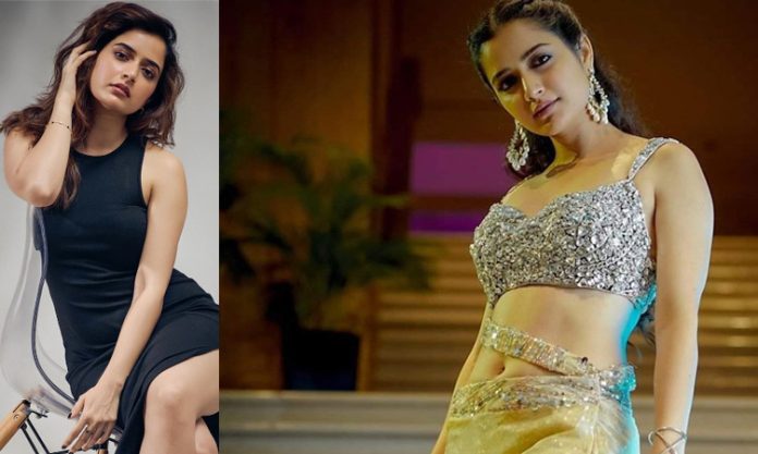 Ashika ranganath act in Vishwambhara