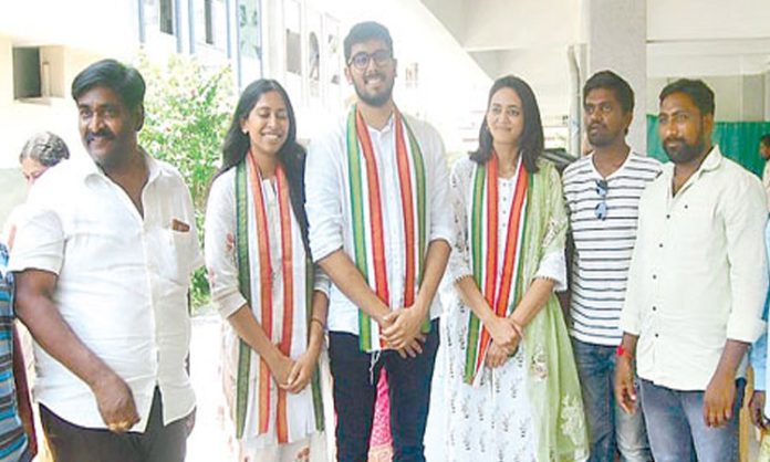 Venkatesh daughters campaign in Parliament elections