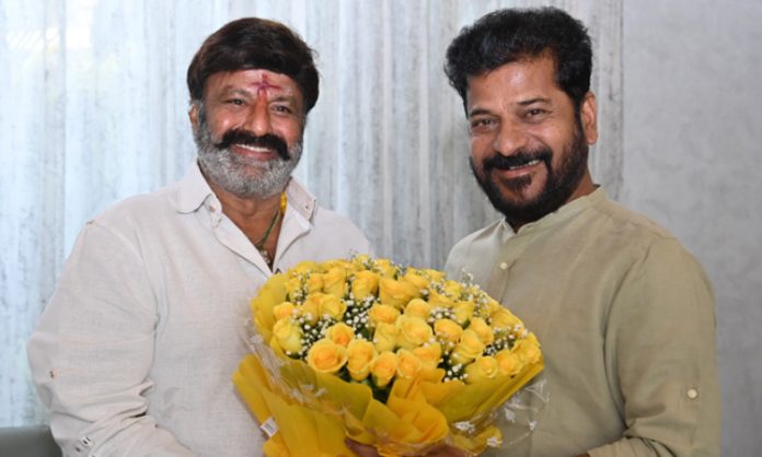 Bala krishna meets revanth reddy