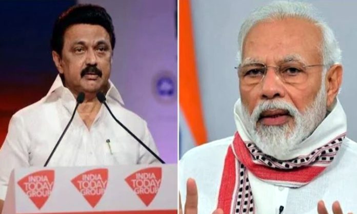 CM MK Stalin Slams PM Modi